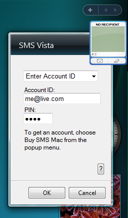 SMS Vista Account ID