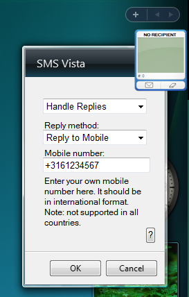 SMS Vista Caller ID