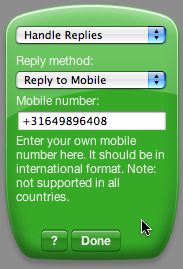 Send SMS Replies