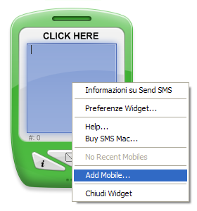 Yahoo Widget Add Mobile